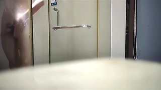 Amateur striptease and Solo masturbation