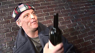 Horny chicks get fucked and facialized