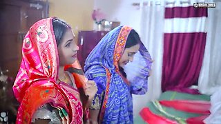 Desi Indian Brother in Law Gangbang - Hot Bihari Bhabhi Takes Multiple Cocks in Doggystyle & Missionary