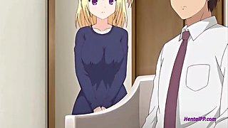 Blonde Hot Student Need Teacher Cock