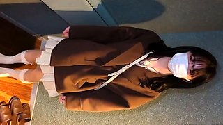 I played with a slender college student with fair skin and