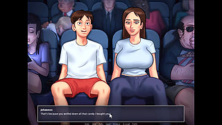 Summertime saga: Jenny is now hooked on my dick she comes anytime to ride me