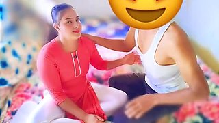 Beautiful Indian Teacher First Time Alone at Home - Tight Pussy Fucking in Hindi