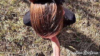 Robert Weizer, Hazel Eyes And Grustina Nectaria In Time For Nature. Fuck And Blowjob In The Forest 6 Min