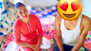 Beautiful College Teacher First Time Alone at Home and Fuck Her Tight Pussy Hindi Audio