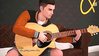 Hentai girl in action