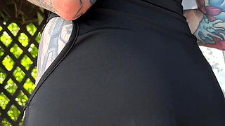 No Panties Surprise Reveal