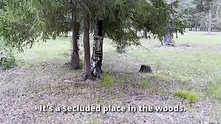 Hot Huge Natural Tits Teen Screwed Hard In The Woods