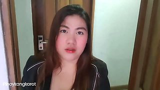 Chubby Pinay from Sex-Dater visit me to fuck her-solo masturbation and hard fuck