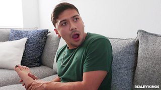 Chloe Surreal and Natasha Nice in Threesome - I Hate Working For Your Girlfriend with gorgeous buxom Natasha Nice