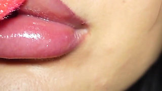 Lip Gloss & Latex Boots JOI - Spit, Heels & Goddess Control