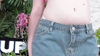 Muscular men clip with flashy Bryan Gozzling and Gigi Sweets from Hookup Hotshot