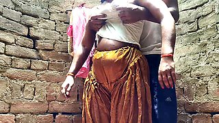 Village virgin girl in a full hardcore adventure