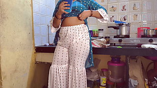 Indian stepsister got caught while video call with her bf