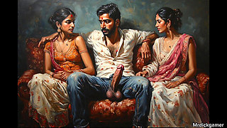 Bhabhi was marstubating alone