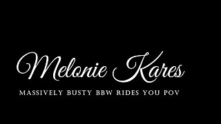 Massively Busty BBW Rides You POV Preview