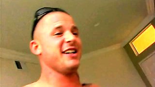 College amateurs give blowjobs and get cumshot at dorm party