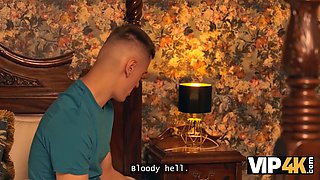 Kristina Grace & Axel Angelise get kinky with some hot mature sex in a bedroom