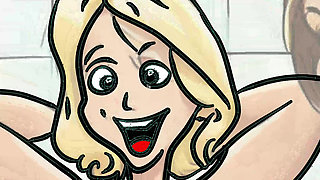 BIG Boobs SEXY GIRL illustration !!!!!