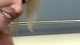 BIGTITS - Sexy busty blonde knows how to be desired by a man who knows how to treat her as a slut and always makes her pussy wet