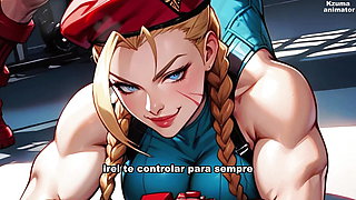 Cammy Being Controlling Guiding Her Handjob - Hentai Joi Guided Handjob