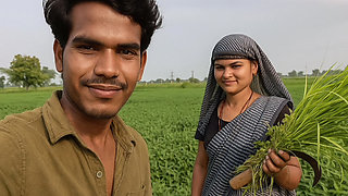 Village Bhabhi Beautiful Field Scene Hot Romantic Video By -Snapchat143