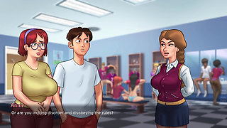 All sex scenes with Judith and Tammy - Summertime Saga 21.0.0