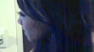 Japanese teen 18+ masturbates