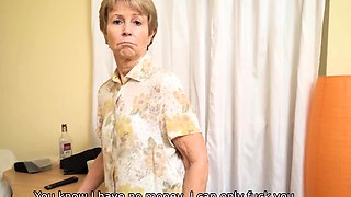 MATURE4K. Woman is old but still wants to fuck so boss