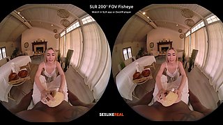 Spa Day - Interracial Hardcore POV VR with Ultra High Definition
