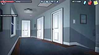 Horny Dude Fucks Busty MILF Landlady in Steamy Massage - Summertime Saga Hentai