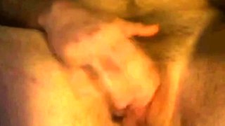 Hairy Webcam Girl Shows Her Big Clit Up Close