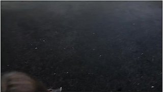 Sucking Cock & Swallowing Outside My Student Apartment