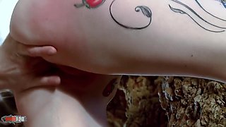 Superb French Blonde Candys Chupa Well Fucked At The Beach