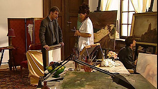 DP with a Busty Brunette