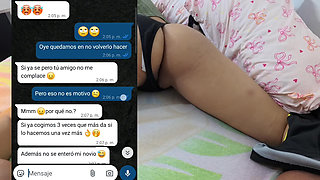Hot conversation with my best friend's girlfriend. She decides to give me her tight pussy..