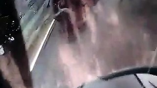 Trashy Hooker is fucked with intensity in the middle of the