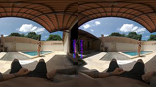 PURITYVR Perversions in public pool with Izadora