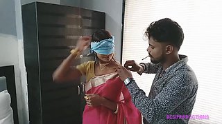 Gorgeous Naughty Indian Wife Getting Fucking From Big Black Cock