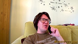 Leeds nerd sucked off in random bj session