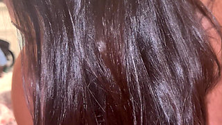 Wife sucking dick and swallow cum