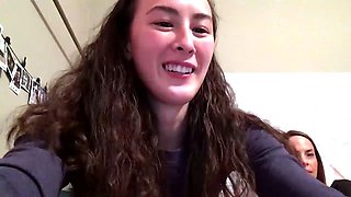 Amateur brunette lesbian porn stars on webcam