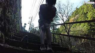 A Daring Beauty Embraces Open Air and Leaves a Warm Trace Where Passion Overflows 1st Half - C