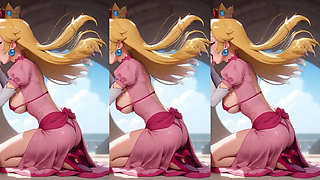 BEST PRINCESS PEACH COMPILATION AI GENERATED 1
