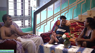 Indian Bhabhi Vs Desi Naughty Devar! Indian Gang Bang Sex