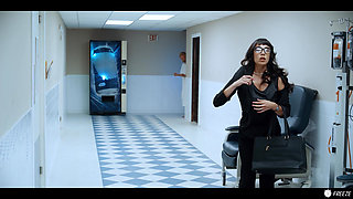 Employee Freeze Fucks Milf Boss - Contractor Vince Karter Pranks & Turn Little Puck Into Sex Slave Fuckdoll