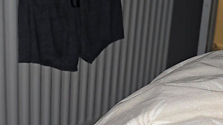 Step son sneaking into step mom room and fuck her pussy