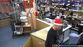 Czech Busty Blonde Needs To Pay The Rent