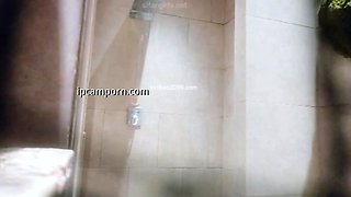 Voyeur Cam Catches Small tit Hairy Teen Nude At The Beach