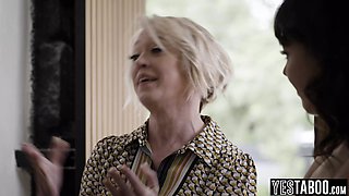 Bosomy MILF landlord assfuck with tenant